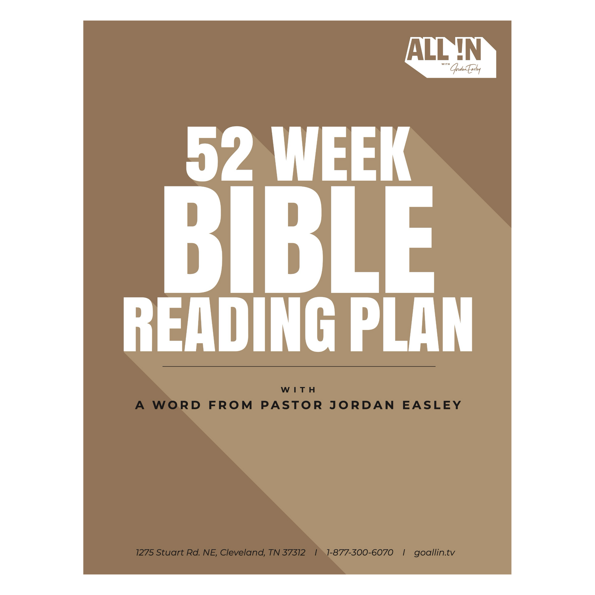 52 Week Bible Reading Plan